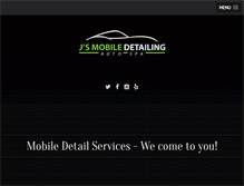 Tablet Screenshot of jsmobiledetailing.com
